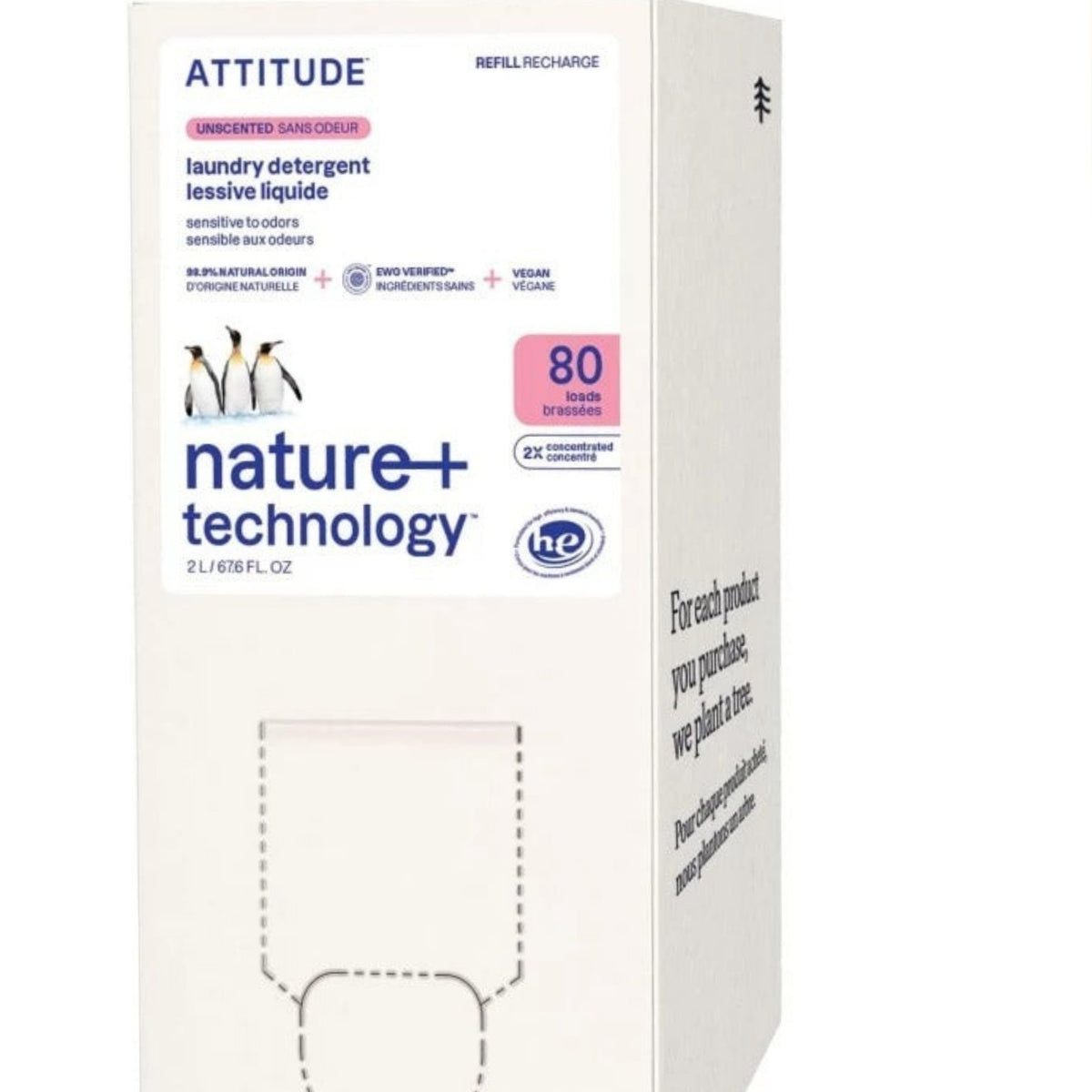 ATD Liquid Laundry Detergent 2X 80 Loads 2L