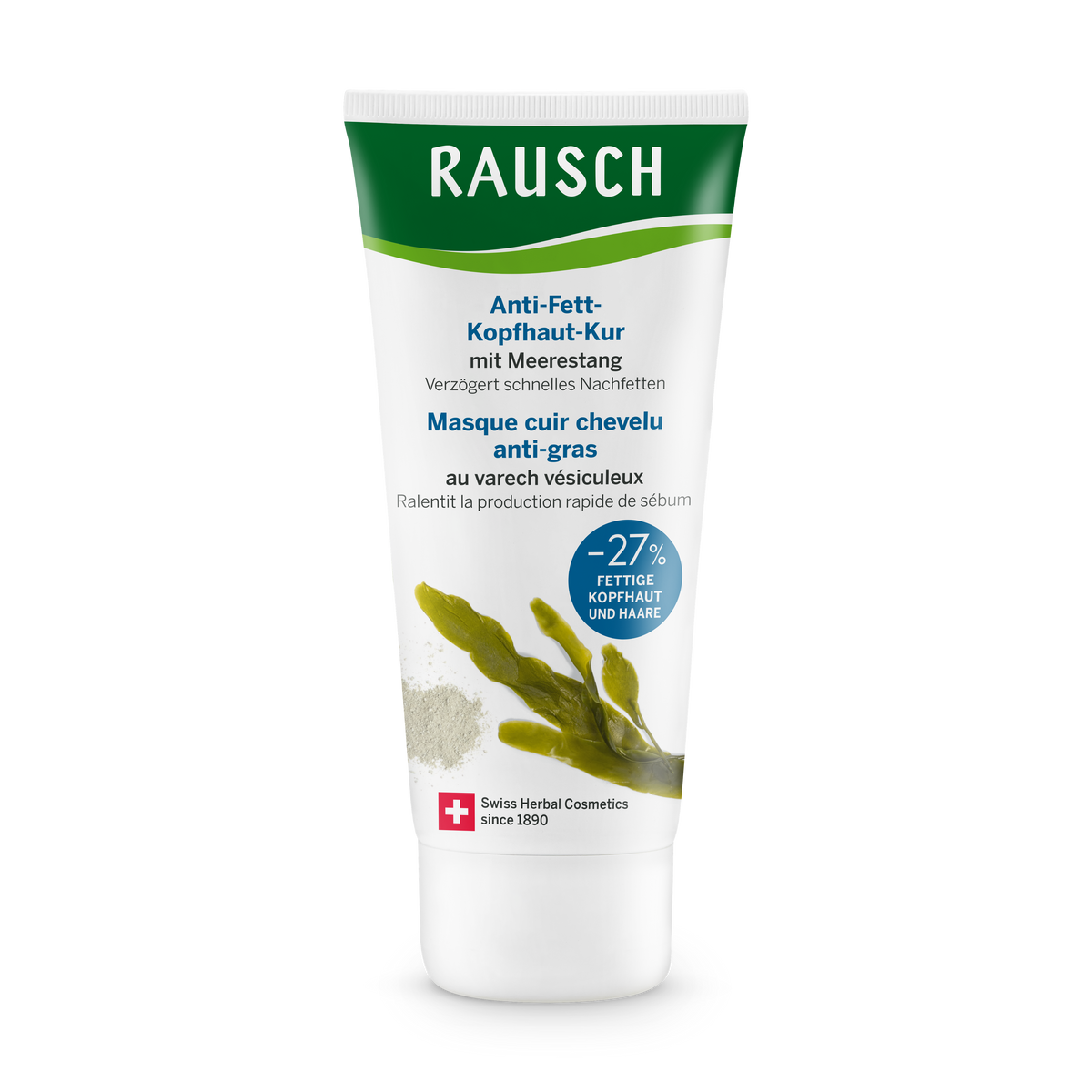 Rausch Degreasing Scalp Treatment with Seaweed 100 ml - front
