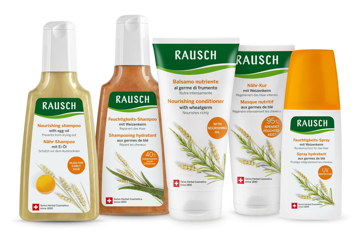 Rausch Nourishing Shampoo with Egg Oil 200 ml - range
