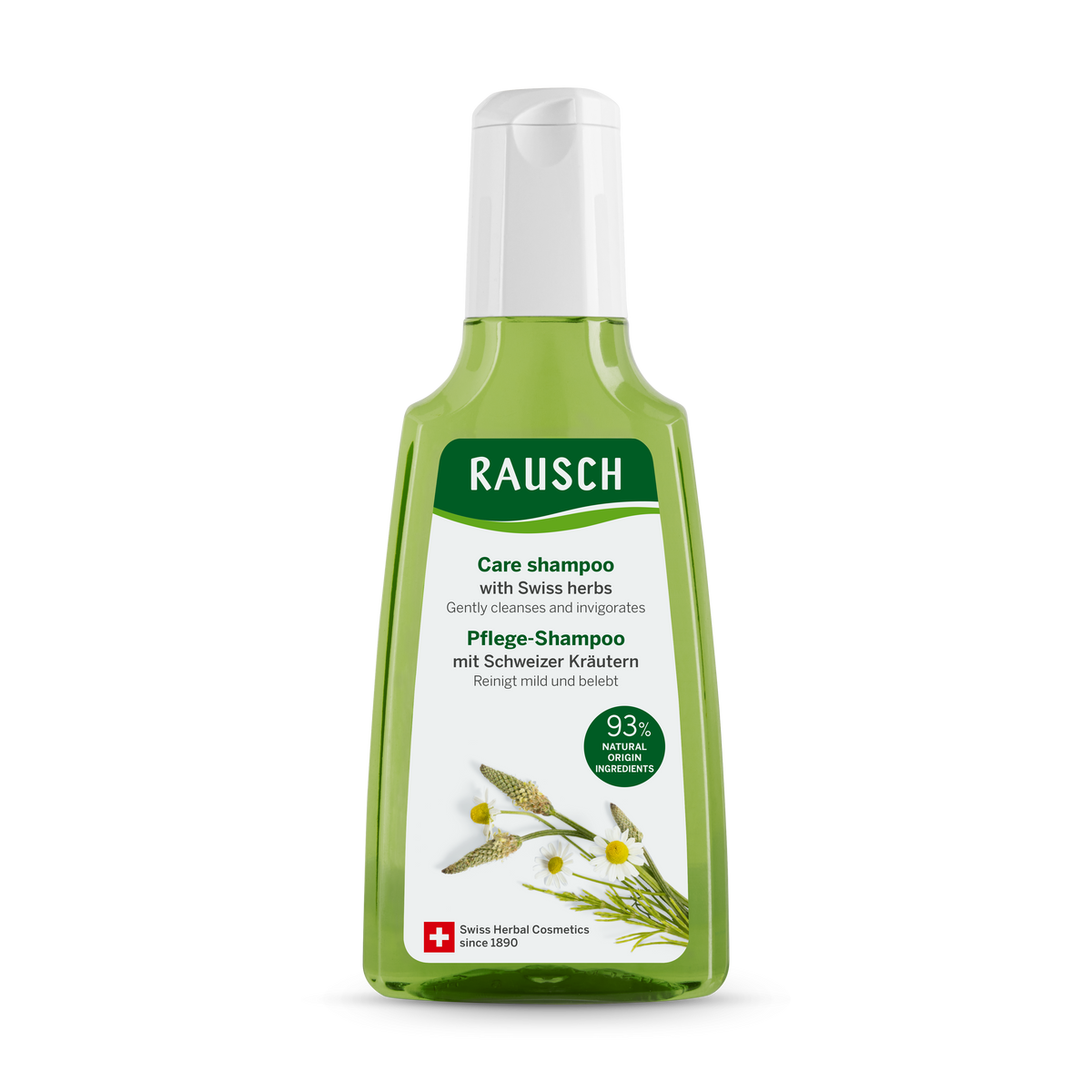 Rausch Care Shampoo with Swiss Herbs 200 ml - front