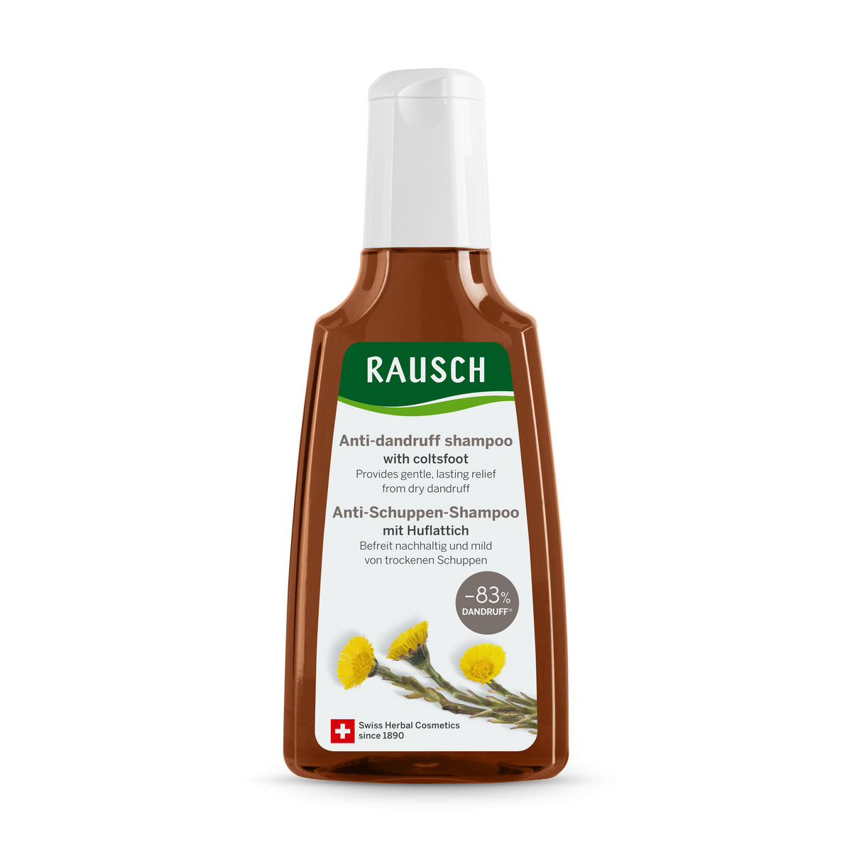 Rausch Anti-Dandruff Shampoo with Coltsfoot 200 ml - front
