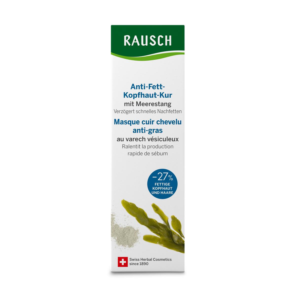 Rausch Degreasing Scalp Treatment with Seaweed 100 ml - with box