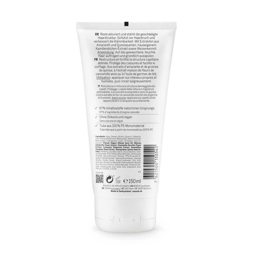 Rausch Repair Conditioner with Amaranth 200 ml - back