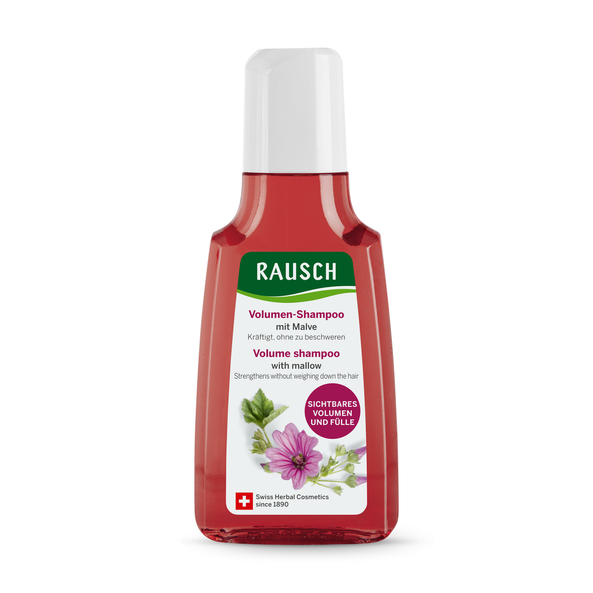 Rausch Volume Shampoo with Mallow 40 ml (Travel Size) - front