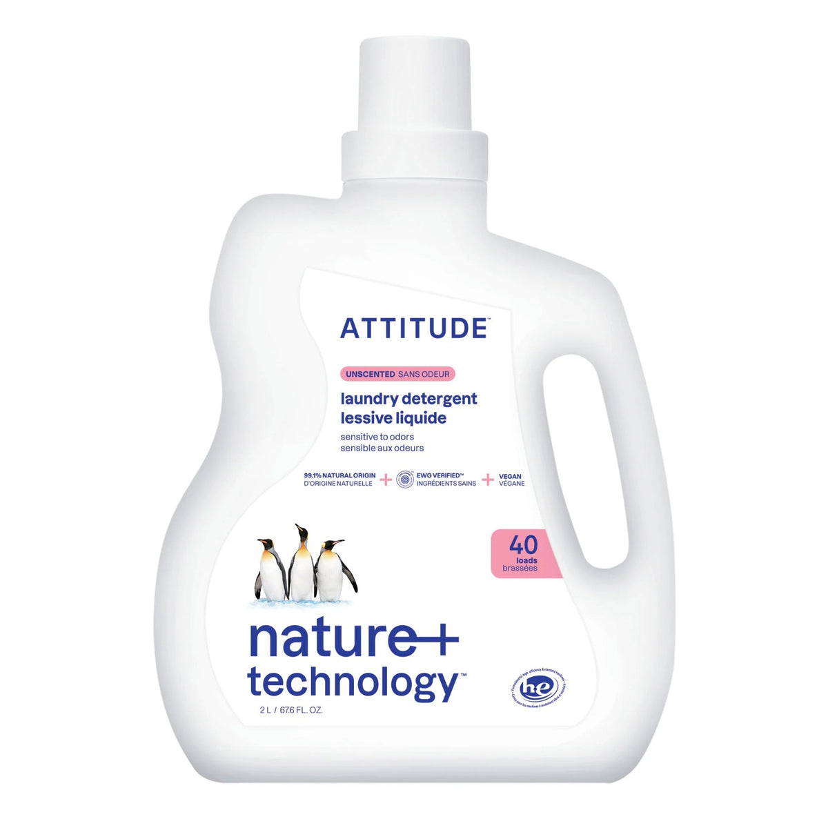 ATD Laundry Detergent Unscented Extra Gentle 2L