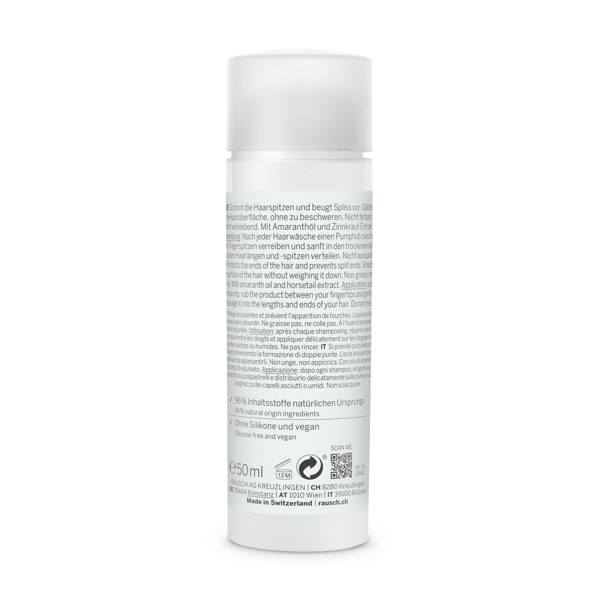 Rausch Repair Cream with Amaranth 50 ml - back