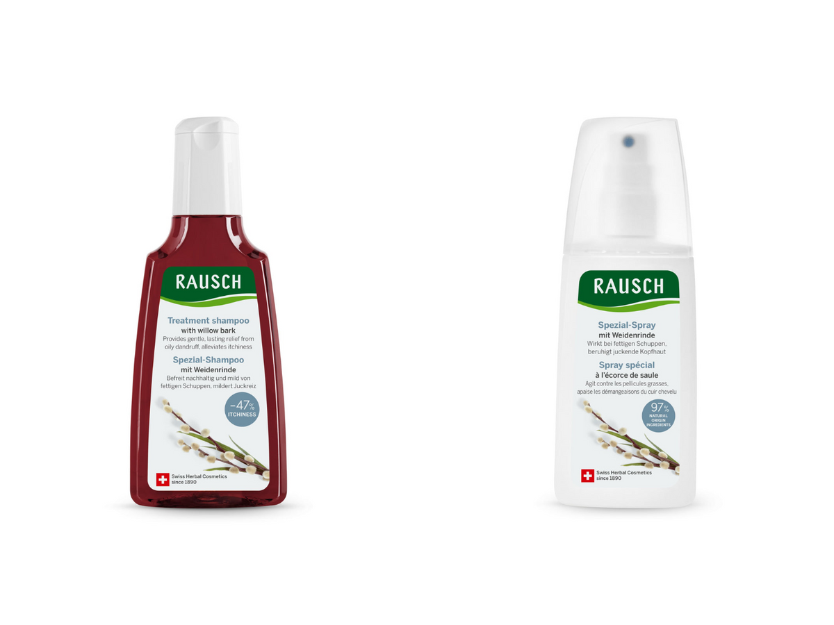 Rausch Treatment Shampoo, Spray and Conditioner Duo