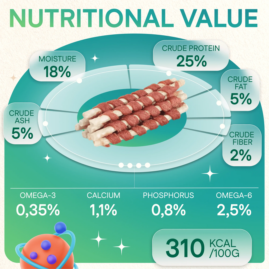 Dog Treats With Lamb Stick 150g, E-Protein, Hypoallergenic