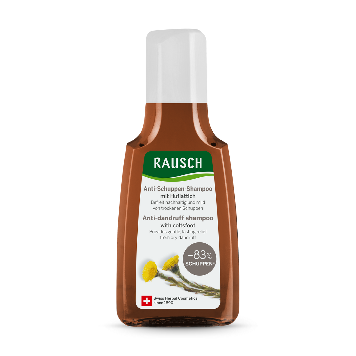 Rausch Anti-Dandruff Shampoo with Coltsfoot 40 ml (Travel Size) - front