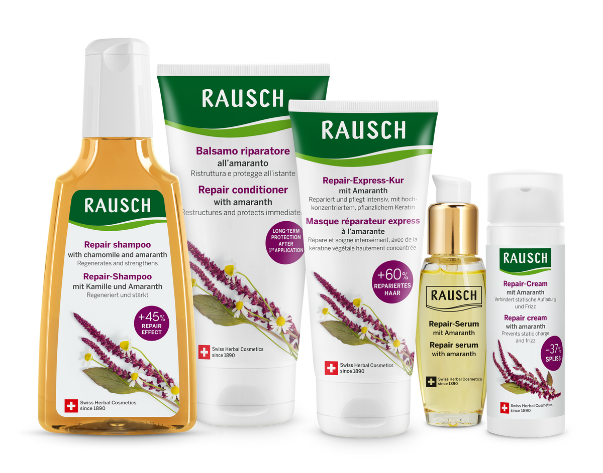 Rausch Repair Shampoo with Chamomile and Amaranth 200 ml - range