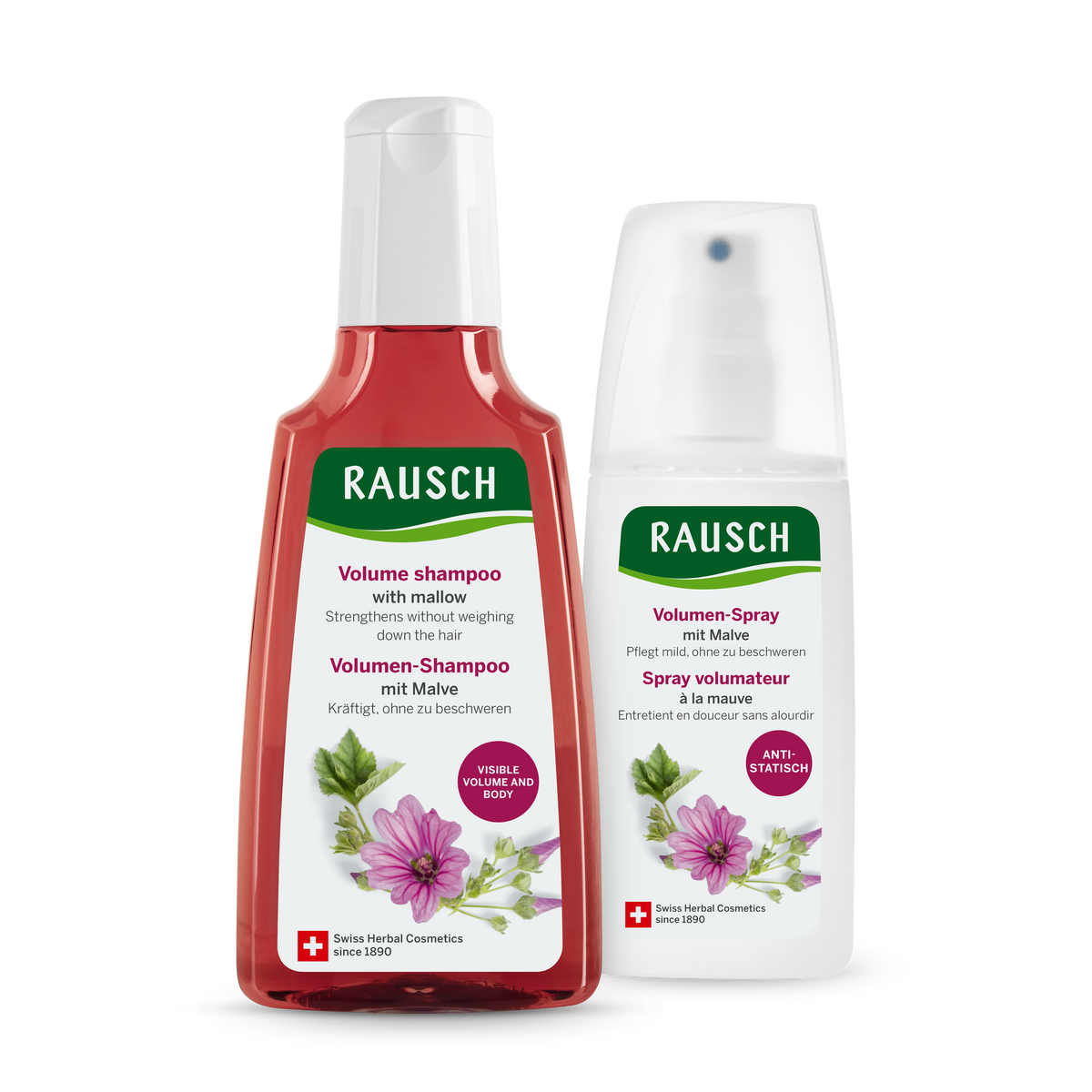 Rausch Volume Shampoo with Mallow 200 ml - range