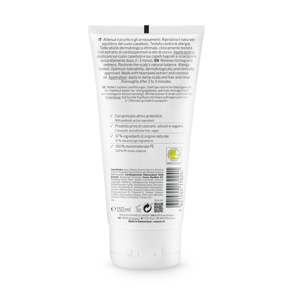 Rausch Sensitive Conditioner with Heartseed 200 ml - back
