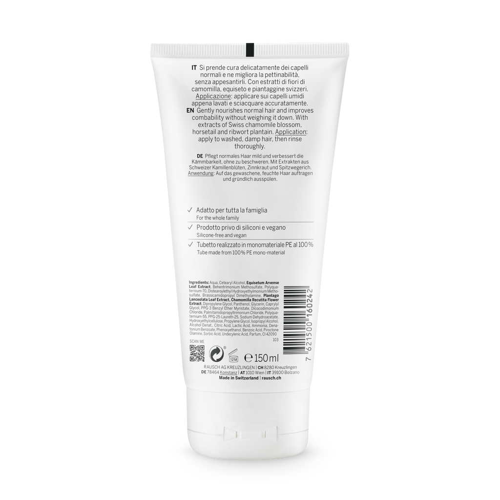 Rausch Care Conditioner with Swiss Herbs 200 ml - back