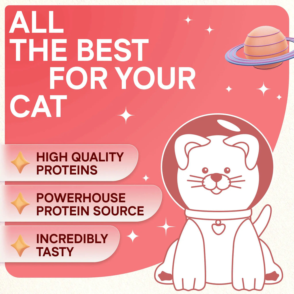 Cat Treats With Tuna & Shrimp Cream, 84g, E-Protein, Hypoallergenic