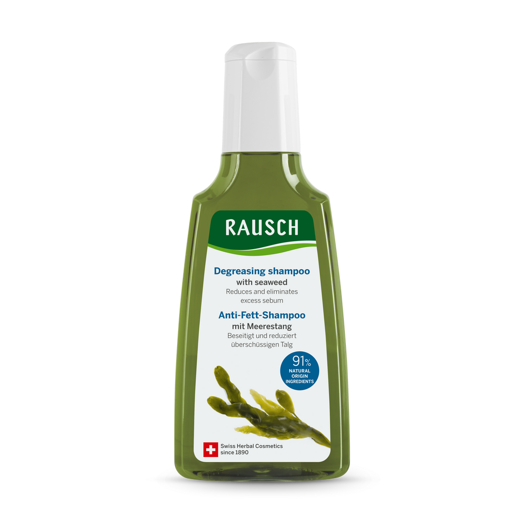 Rausch Degreasing Shampoo with Seaweed 200 ml - front