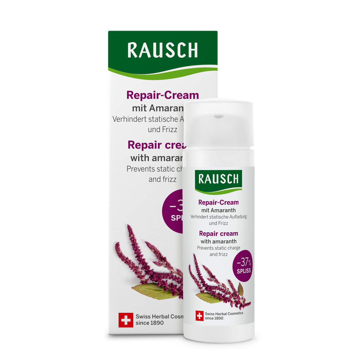 Rausch Repair Cream with Amaranth 50 ml - jar and box