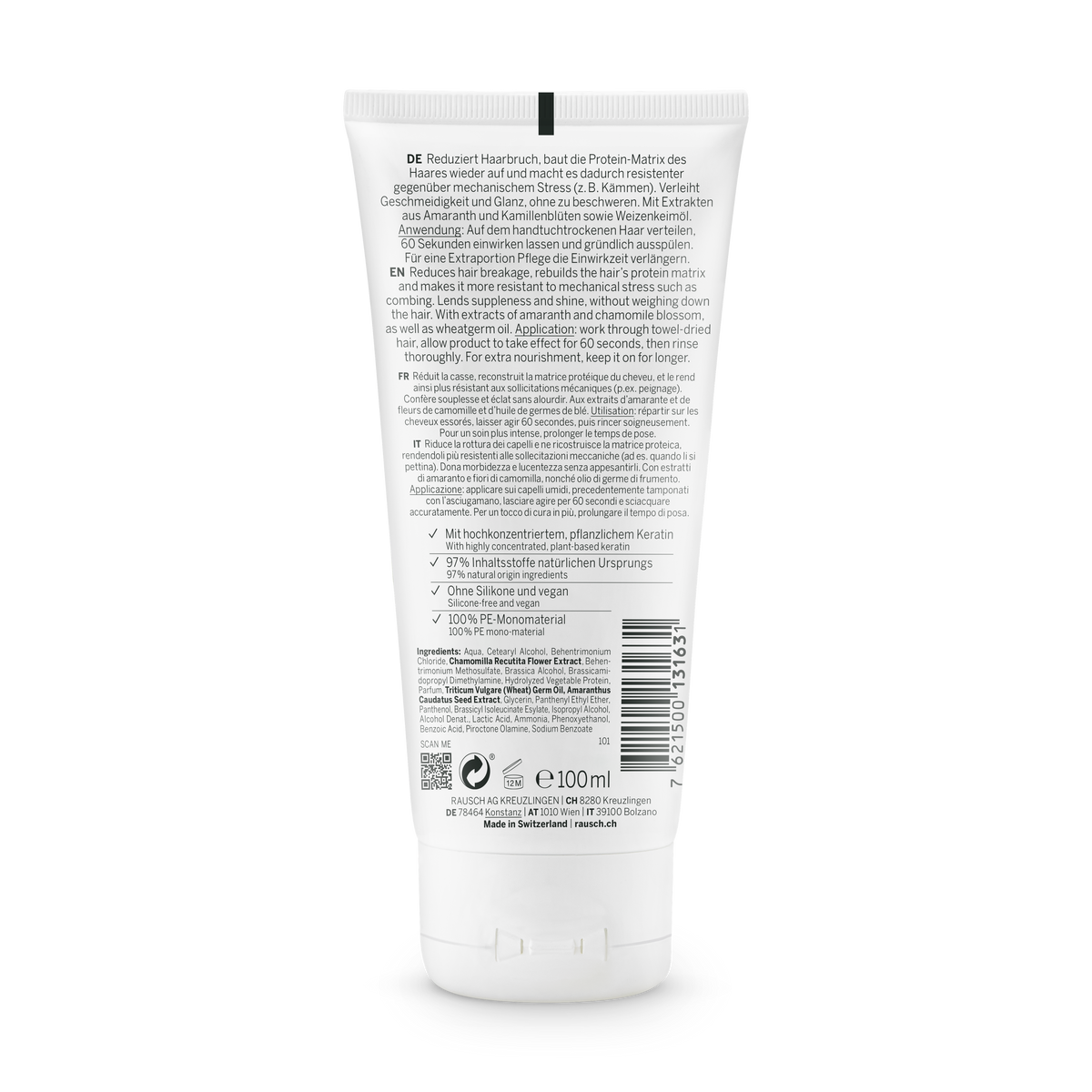 Rausch Repair-Express Treatment with Amaranth 100 ml - back
