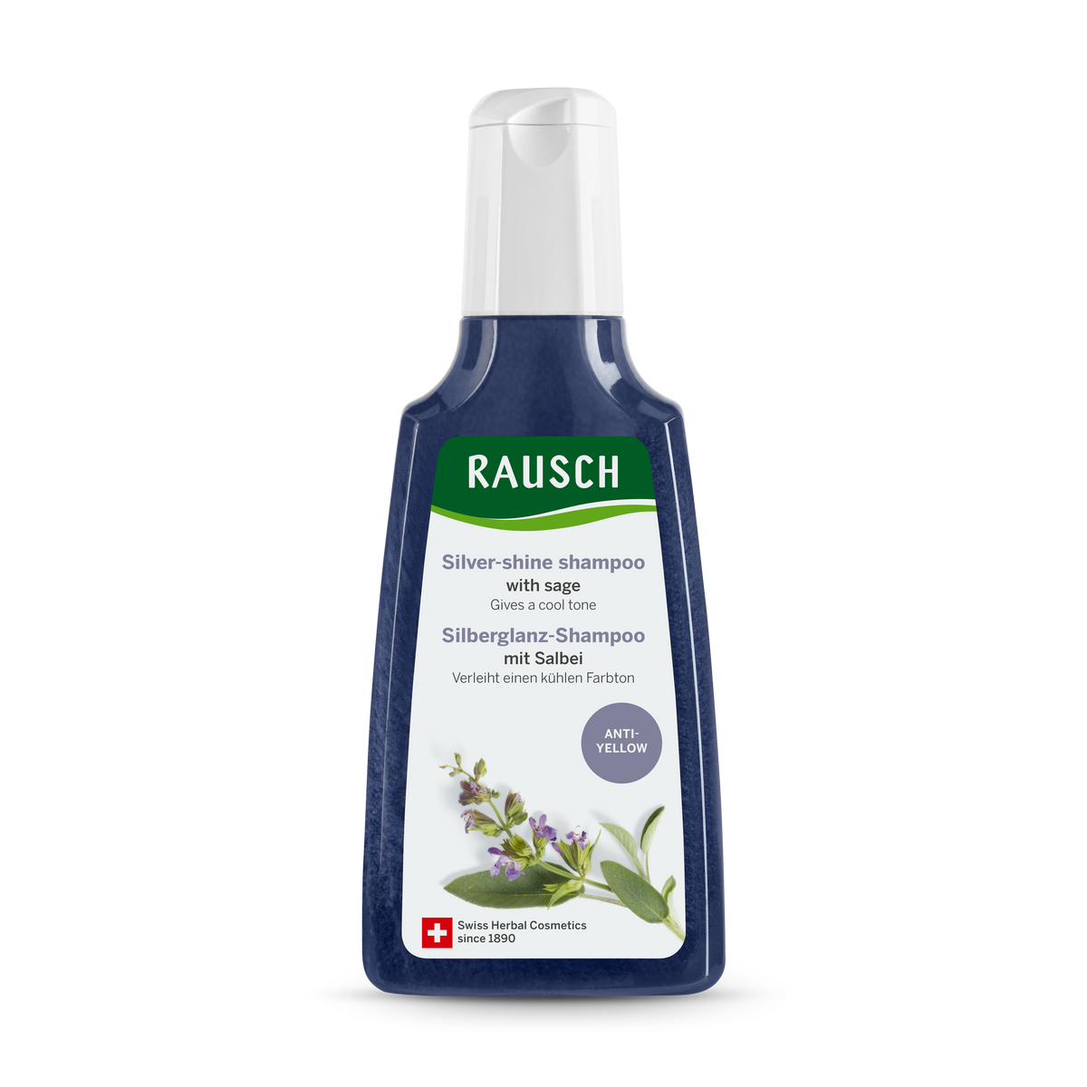 Rausch Silver-Shine Shampoo with Sage 200 ml - front