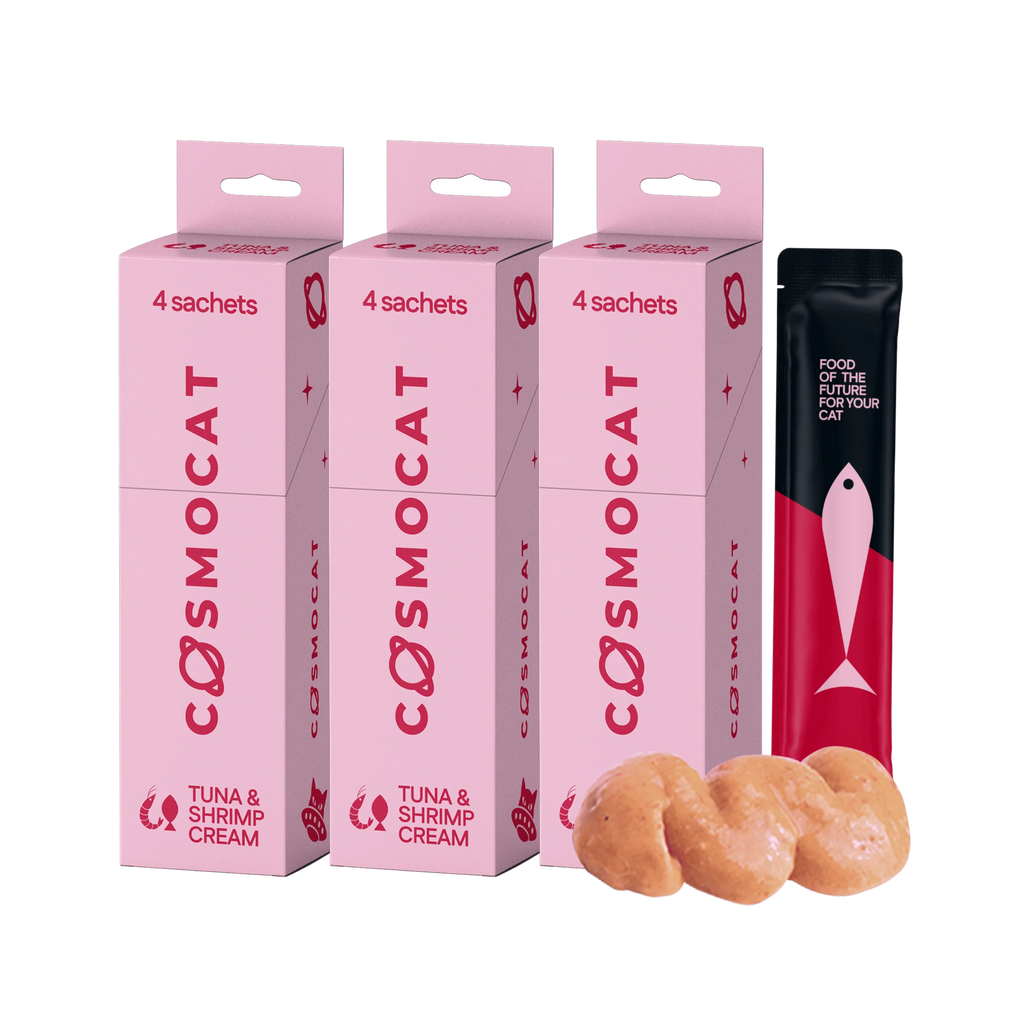 Cat Treats With Tuna & Shrimp Cream, 48g, E-Protein, Hypoallergenic